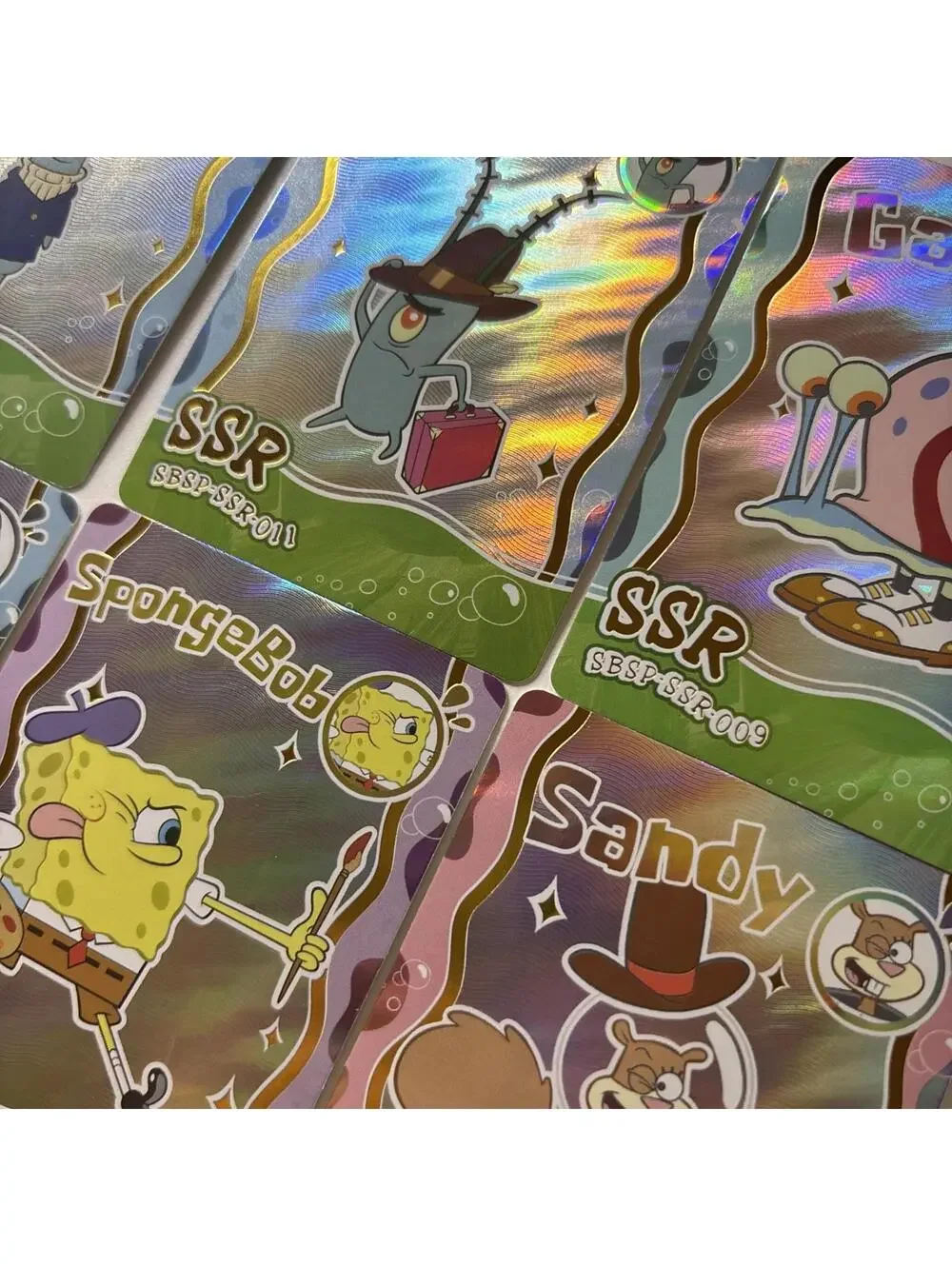SpongeBob SquarePants TCG Cards - SSR LOT - KABAO 2024 VIACOM - Read Description